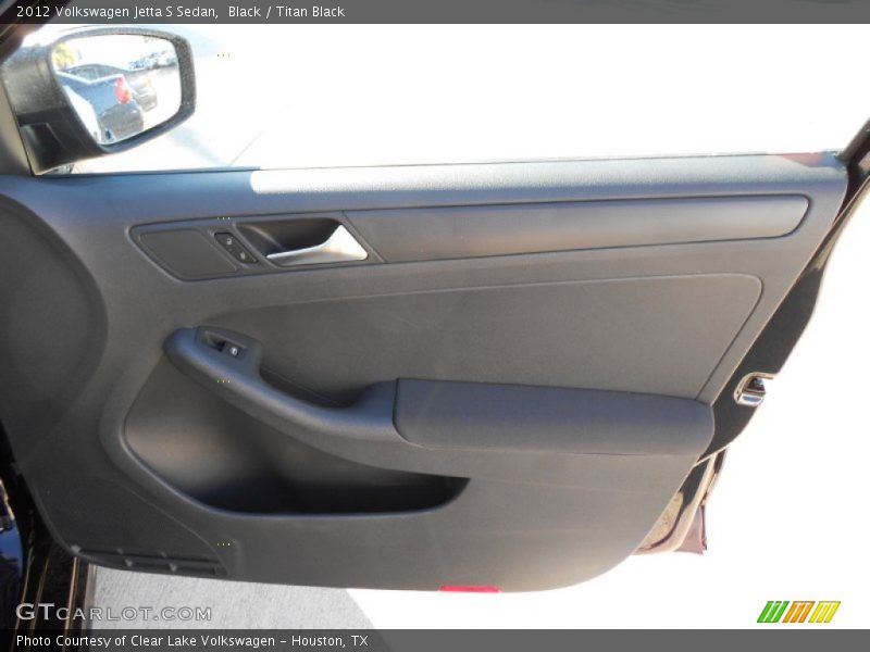 Black / Titan Black 2012 Volkswagen Jetta S Sedan