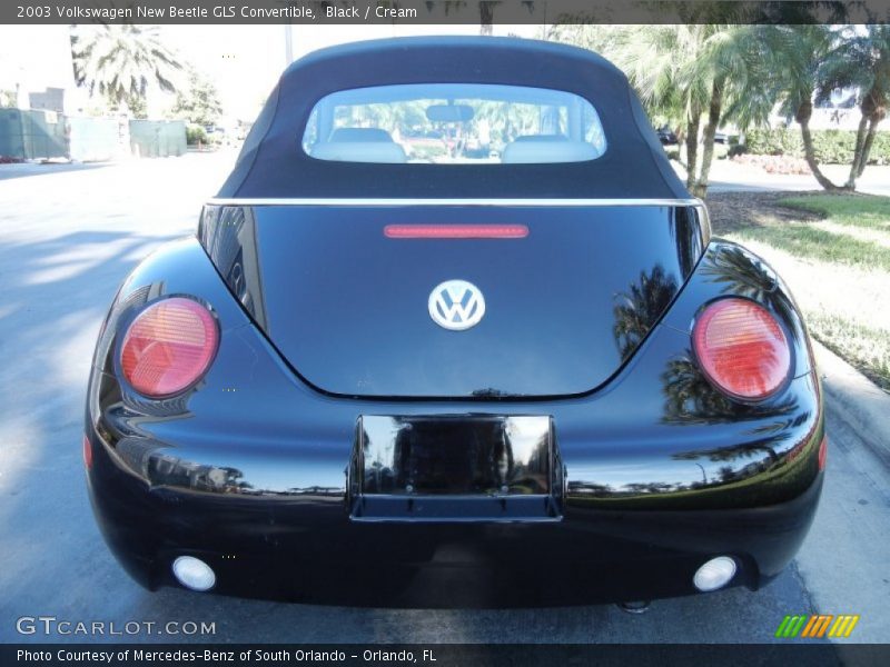 Black / Cream 2003 Volkswagen New Beetle GLS Convertible