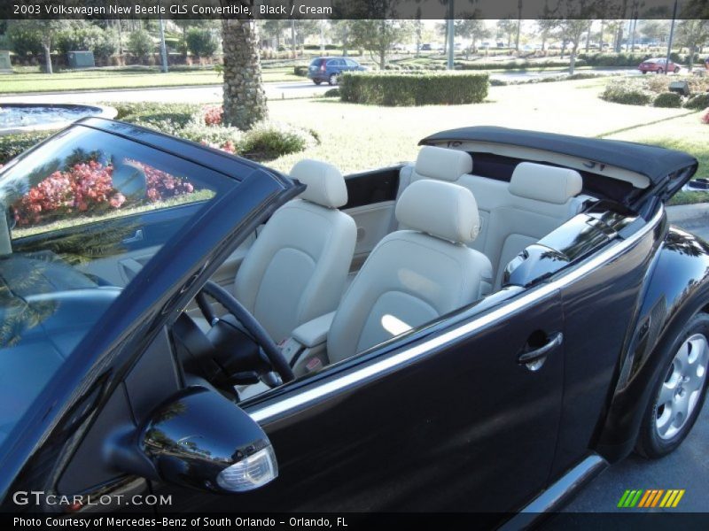 Black / Cream 2003 Volkswagen New Beetle GLS Convertible