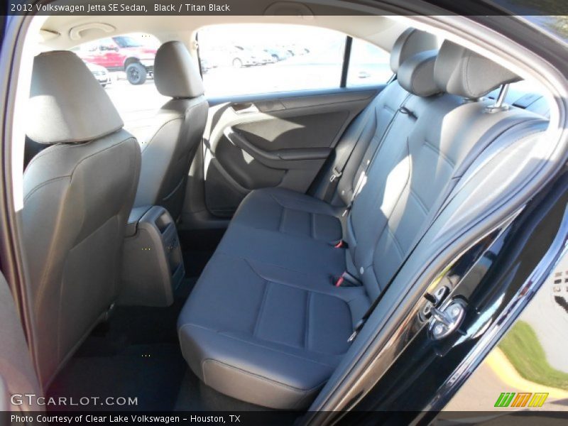 Black / Titan Black 2012 Volkswagen Jetta SE Sedan