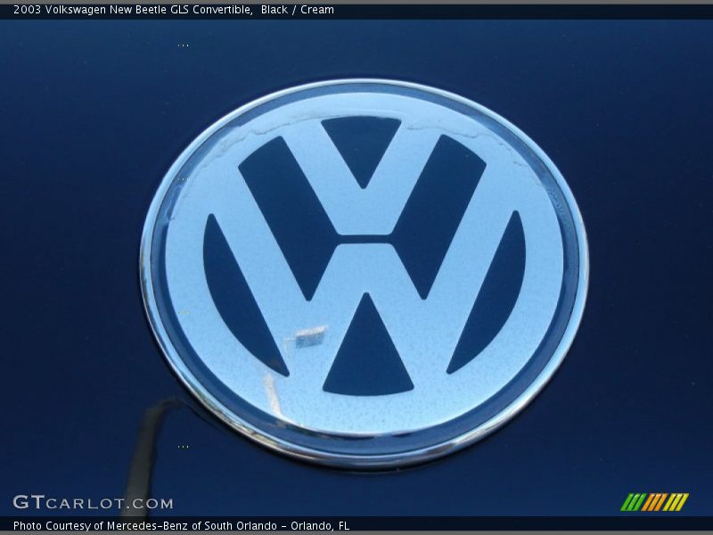 Black / Cream 2003 Volkswagen New Beetle GLS Convertible