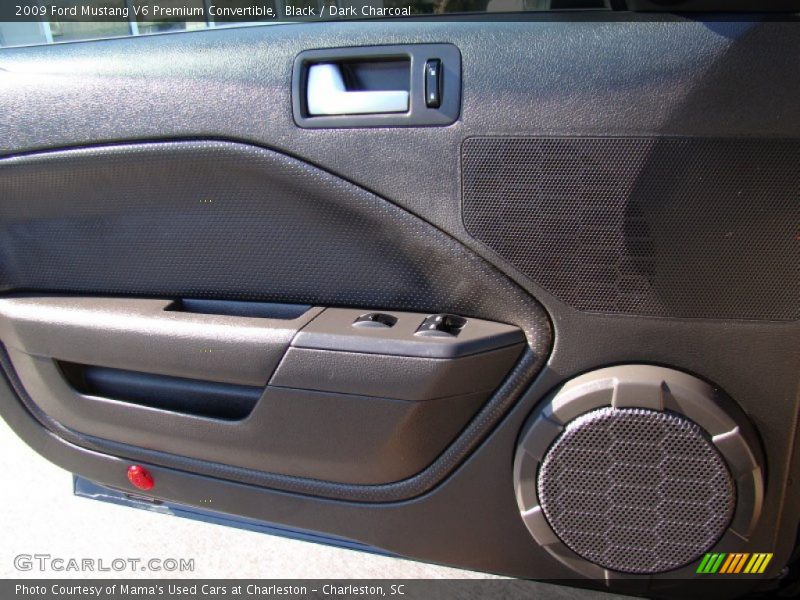Black / Dark Charcoal 2009 Ford Mustang V6 Premium Convertible