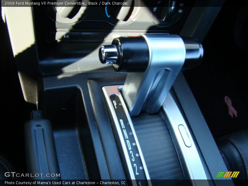 Black / Dark Charcoal 2009 Ford Mustang V6 Premium Convertible