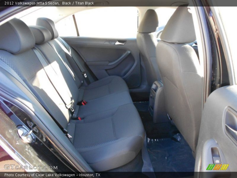 Black / Titan Black 2012 Volkswagen Jetta S Sedan