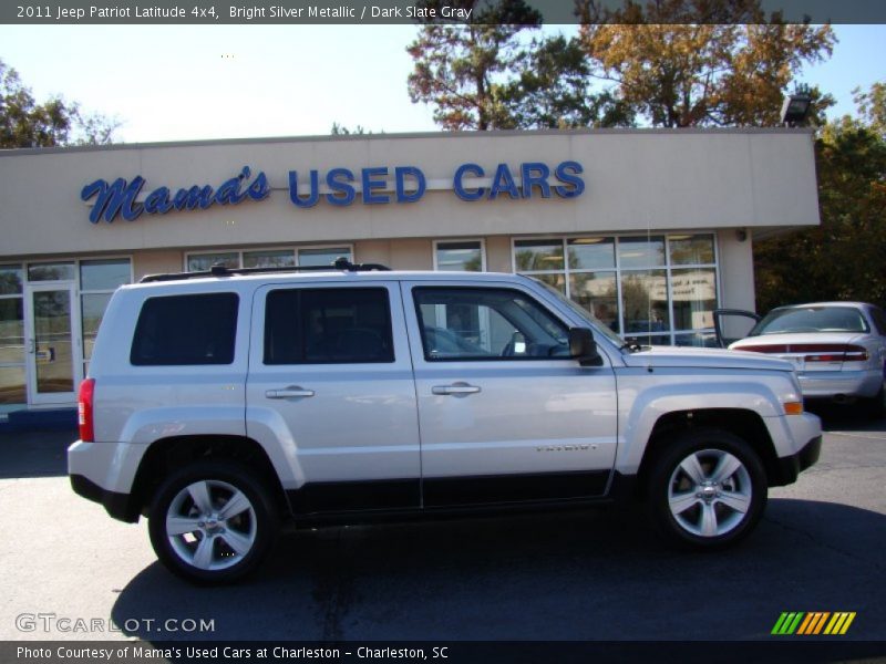 Bright Silver Metallic / Dark Slate Gray 2011 Jeep Patriot Latitude 4x4