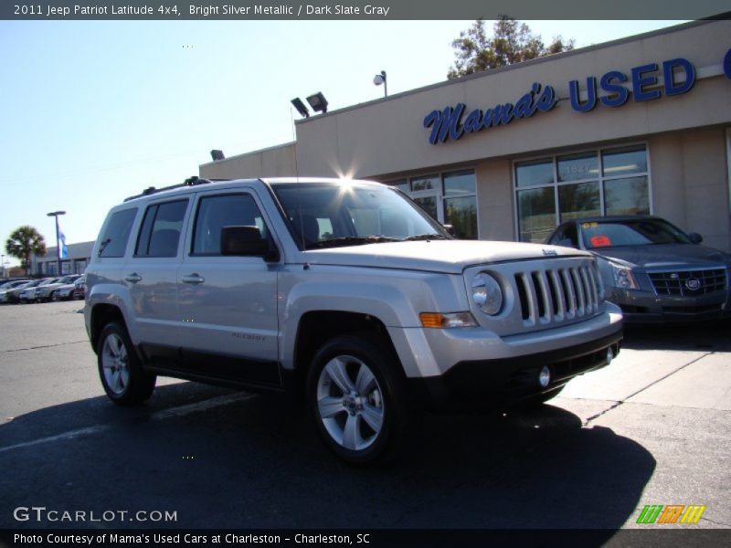 Bright Silver Metallic / Dark Slate Gray 2011 Jeep Patriot Latitude 4x4