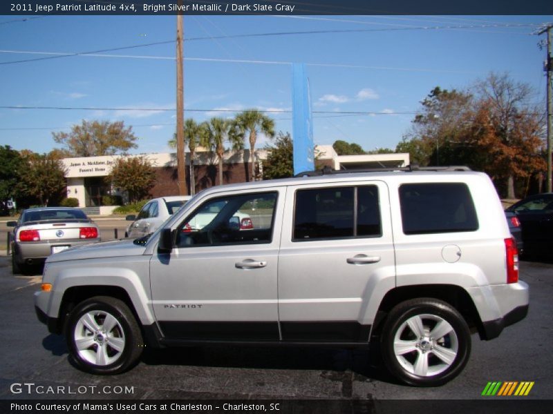 Bright Silver Metallic / Dark Slate Gray 2011 Jeep Patriot Latitude 4x4