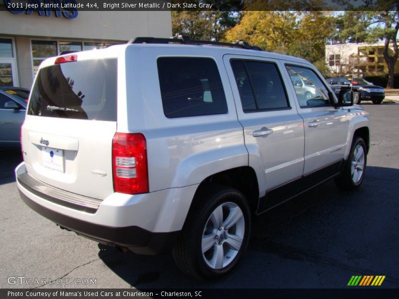 Bright Silver Metallic / Dark Slate Gray 2011 Jeep Patriot Latitude 4x4