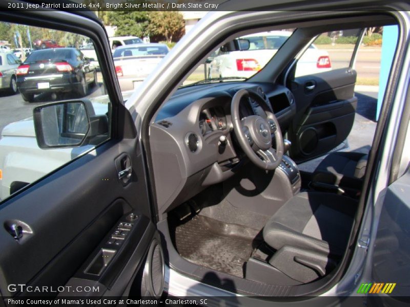 Bright Silver Metallic / Dark Slate Gray 2011 Jeep Patriot Latitude 4x4