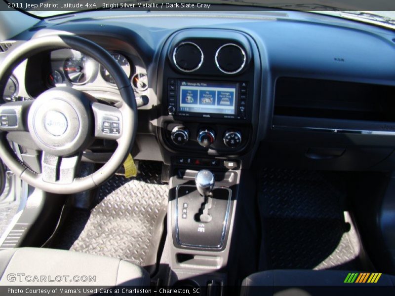 Bright Silver Metallic / Dark Slate Gray 2011 Jeep Patriot Latitude 4x4