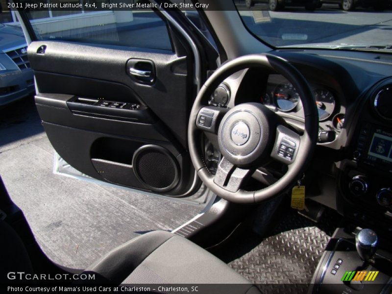 Bright Silver Metallic / Dark Slate Gray 2011 Jeep Patriot Latitude 4x4