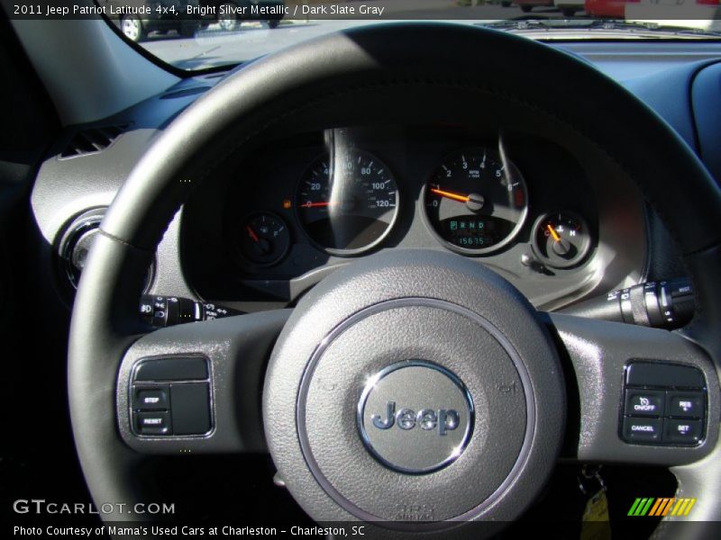 Bright Silver Metallic / Dark Slate Gray 2011 Jeep Patriot Latitude 4x4