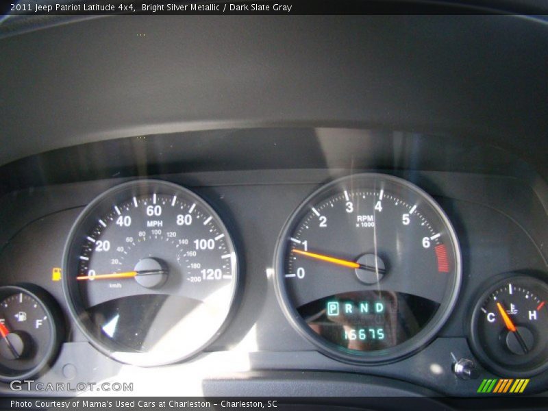 Bright Silver Metallic / Dark Slate Gray 2011 Jeep Patriot Latitude 4x4