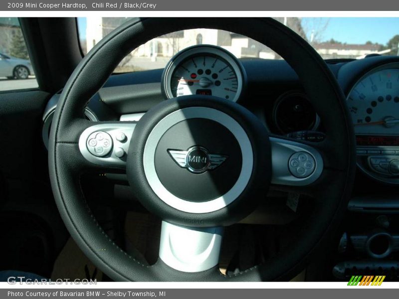 Chili Red / Black/Grey 2009 Mini Cooper Hardtop
