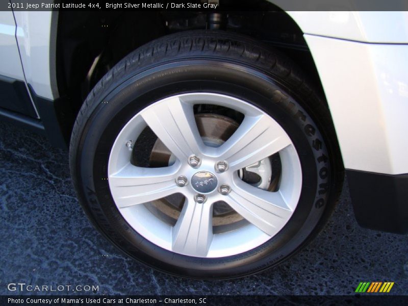 Bright Silver Metallic / Dark Slate Gray 2011 Jeep Patriot Latitude 4x4