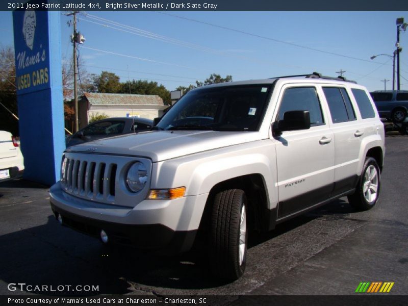 Bright Silver Metallic / Dark Slate Gray 2011 Jeep Patriot Latitude 4x4