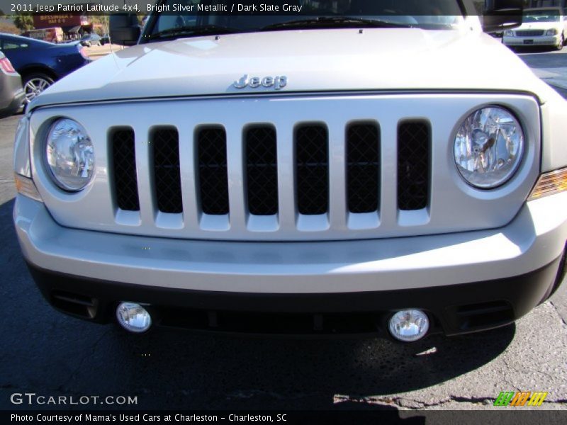 Bright Silver Metallic / Dark Slate Gray 2011 Jeep Patriot Latitude 4x4