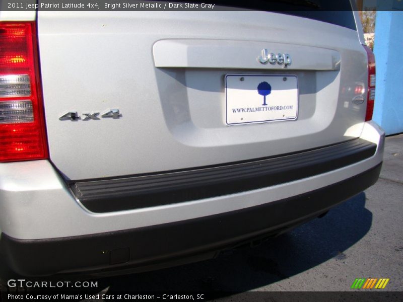 Bright Silver Metallic / Dark Slate Gray 2011 Jeep Patriot Latitude 4x4