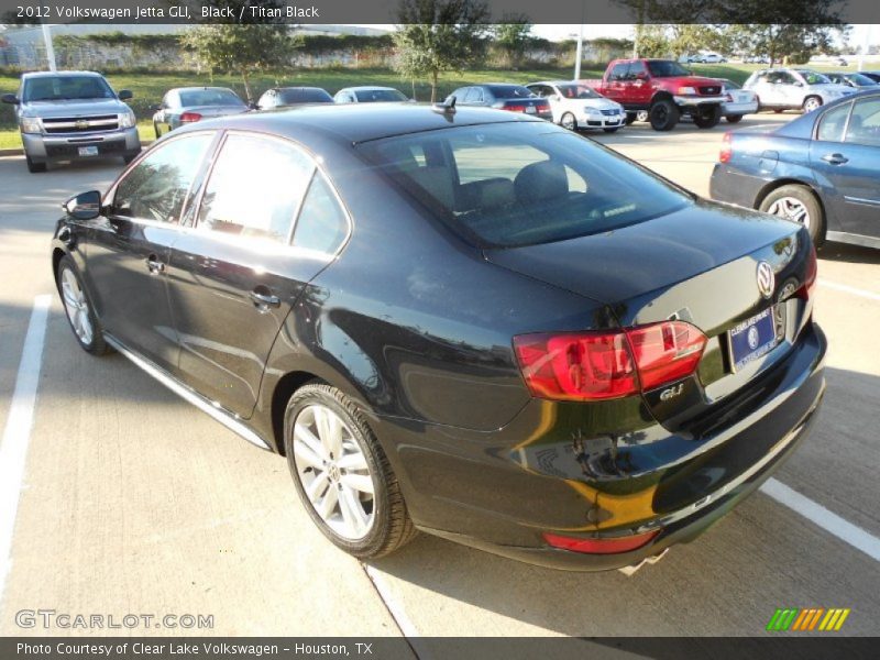Black / Titan Black 2012 Volkswagen Jetta GLI