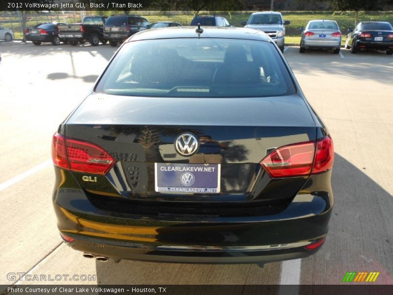 Black / Titan Black 2012 Volkswagen Jetta GLI