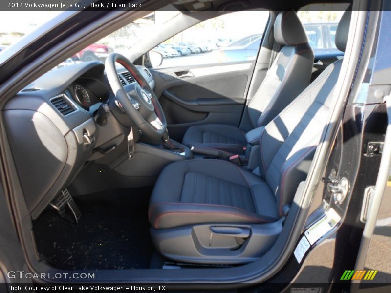 Black / Titan Black 2012 Volkswagen Jetta GLI