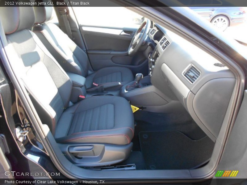 Black / Titan Black 2012 Volkswagen Jetta GLI
