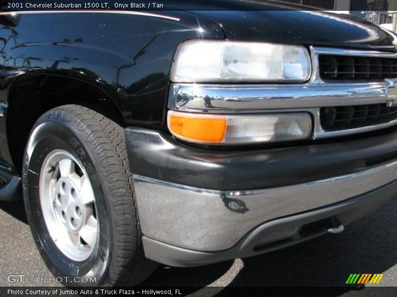 Onyx Black / Tan 2001 Chevrolet Suburban 1500 LT