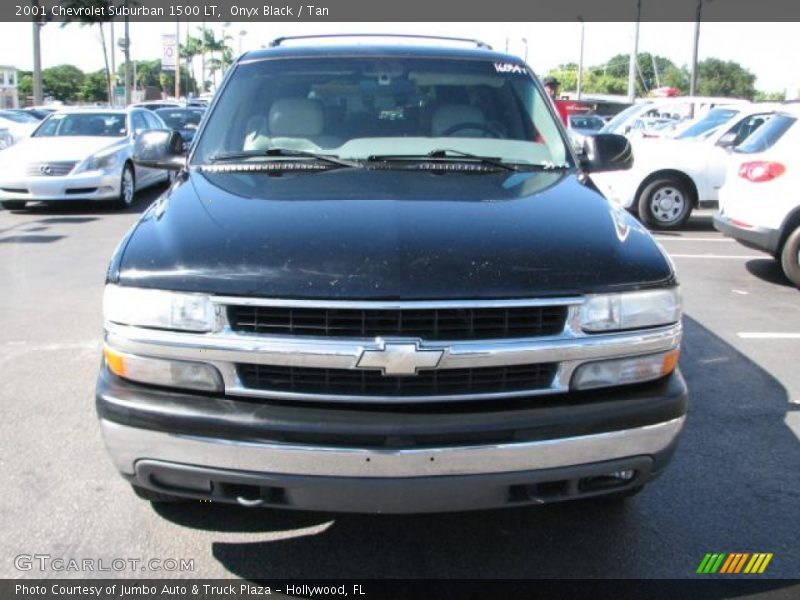 Onyx Black / Tan 2001 Chevrolet Suburban 1500 LT