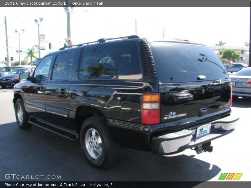 Onyx Black / Tan 2001 Chevrolet Suburban 1500 LT