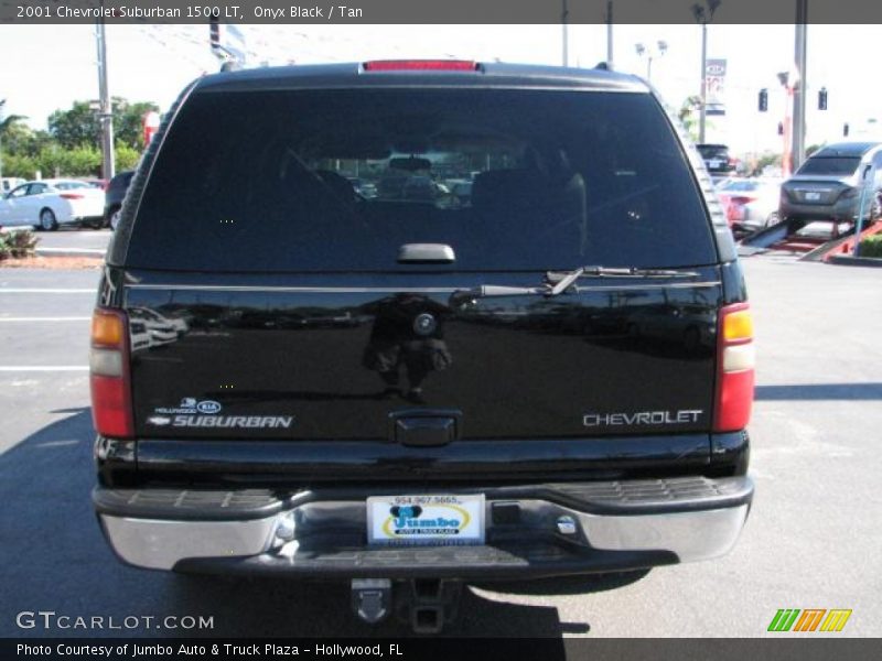 Onyx Black / Tan 2001 Chevrolet Suburban 1500 LT