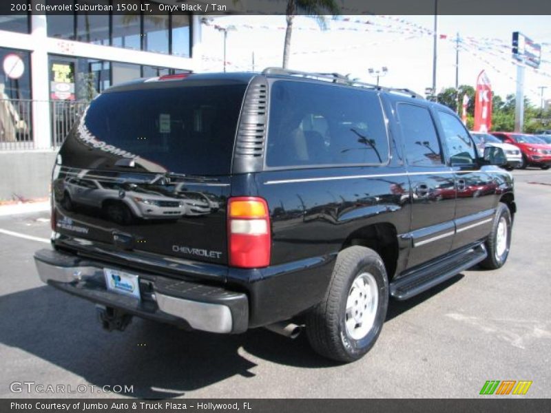Onyx Black / Tan 2001 Chevrolet Suburban 1500 LT