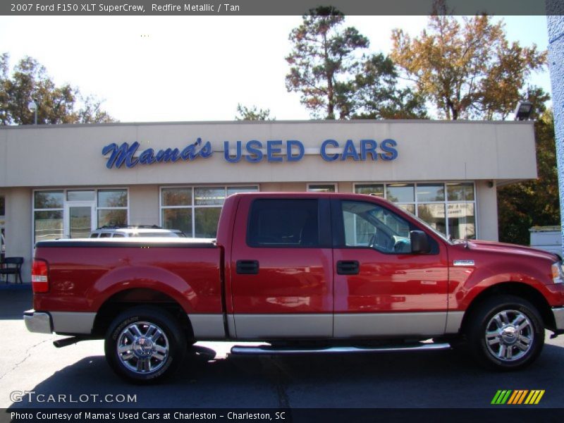 Redfire Metallic / Tan 2007 Ford F150 XLT SuperCrew