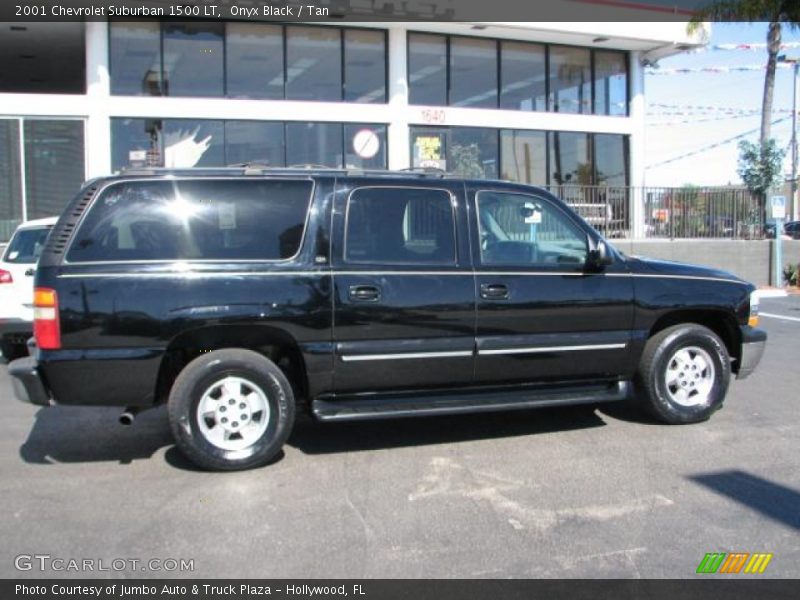 Onyx Black / Tan 2001 Chevrolet Suburban 1500 LT