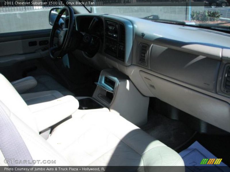 Onyx Black / Tan 2001 Chevrolet Suburban 1500 LT