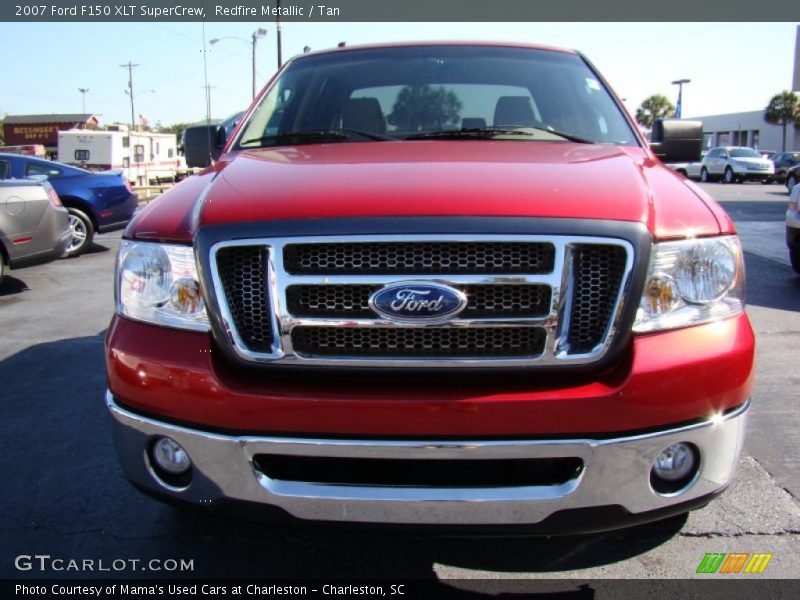 Redfire Metallic / Tan 2007 Ford F150 XLT SuperCrew