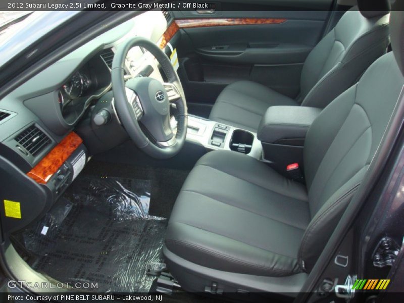  2012 Legacy 2.5i Limited Off Black Interior