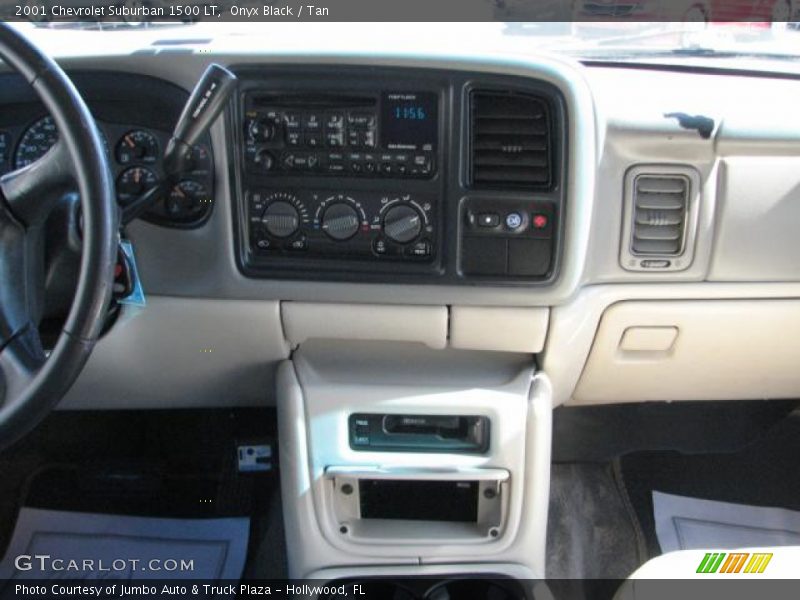 Onyx Black / Tan 2001 Chevrolet Suburban 1500 LT