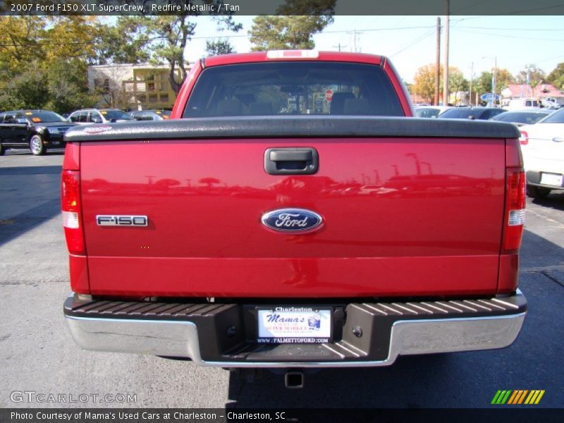 Redfire Metallic / Tan 2007 Ford F150 XLT SuperCrew