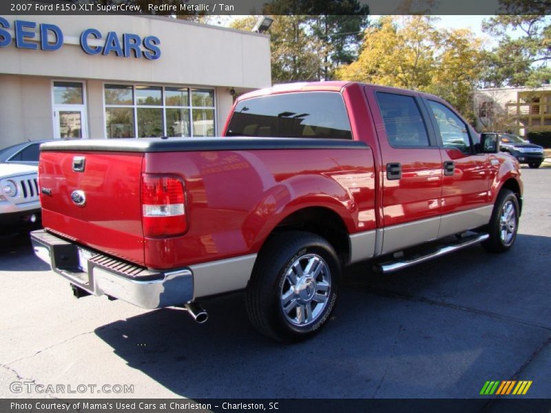 Redfire Metallic / Tan 2007 Ford F150 XLT SuperCrew