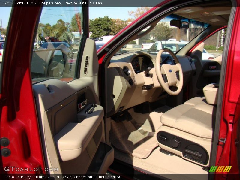 Redfire Metallic / Tan 2007 Ford F150 XLT SuperCrew