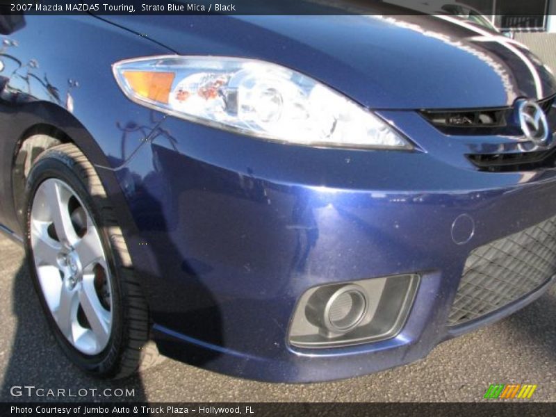 Strato Blue Mica / Black 2007 Mazda MAZDA5 Touring