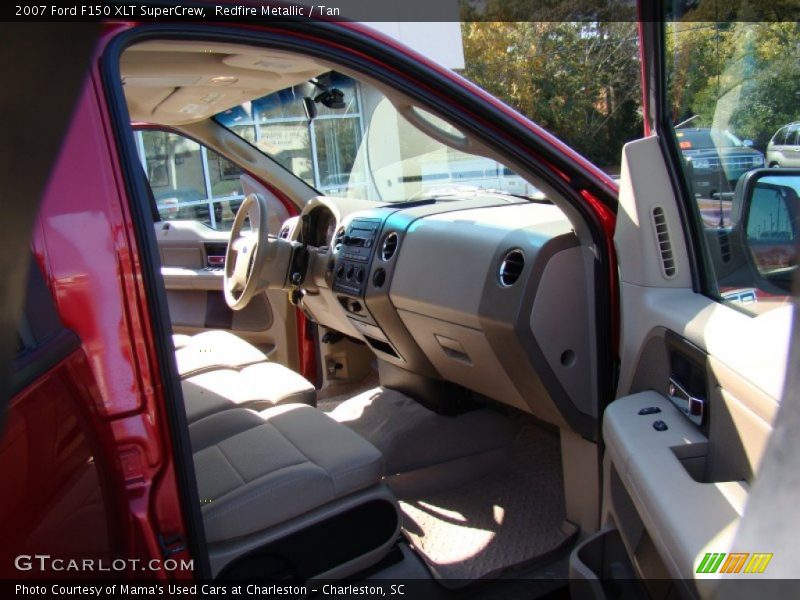 Redfire Metallic / Tan 2007 Ford F150 XLT SuperCrew