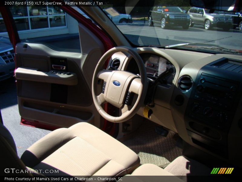 Redfire Metallic / Tan 2007 Ford F150 XLT SuperCrew