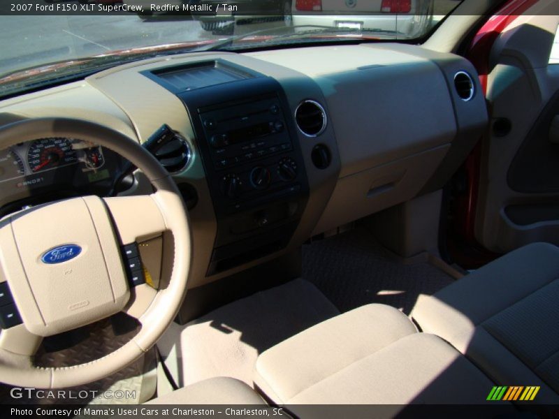 Redfire Metallic / Tan 2007 Ford F150 XLT SuperCrew
