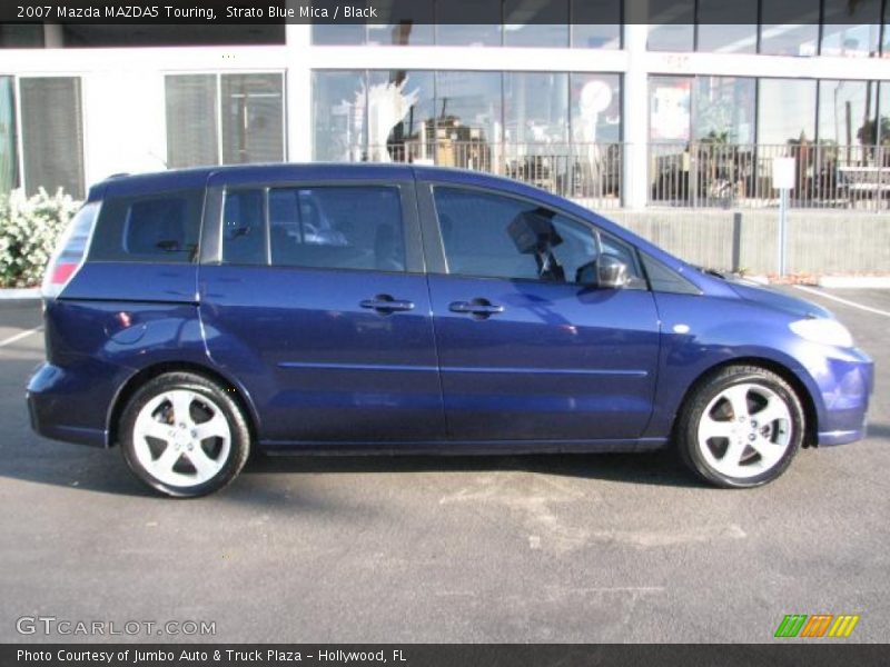 Strato Blue Mica / Black 2007 Mazda MAZDA5 Touring
