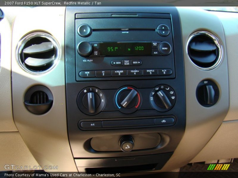 Redfire Metallic / Tan 2007 Ford F150 XLT SuperCrew