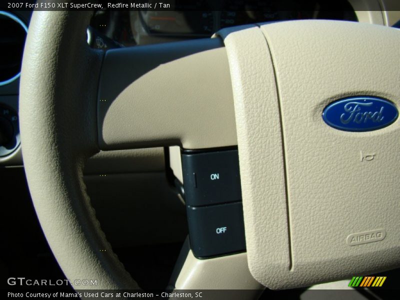 Redfire Metallic / Tan 2007 Ford F150 XLT SuperCrew