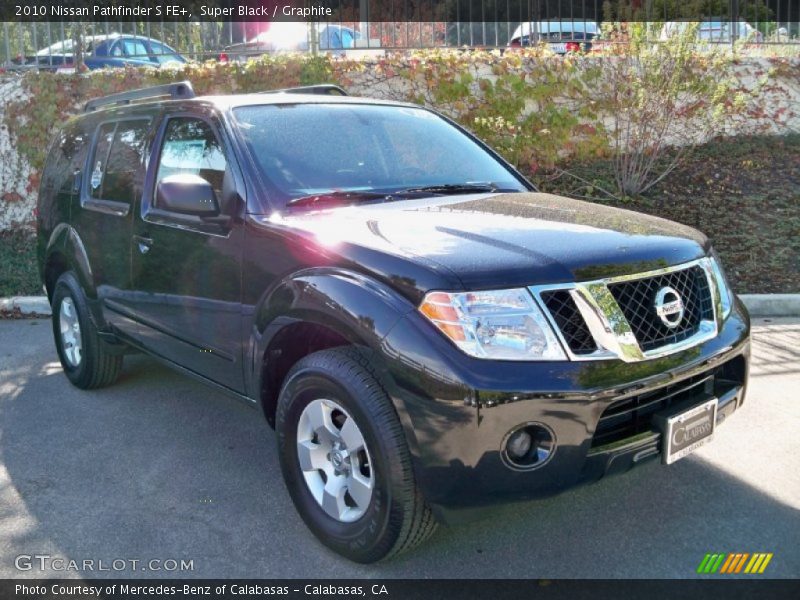 Super Black / Graphite 2010 Nissan Pathfinder S FE+