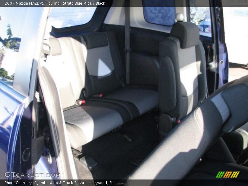 Strato Blue Mica / Black 2007 Mazda MAZDA5 Touring