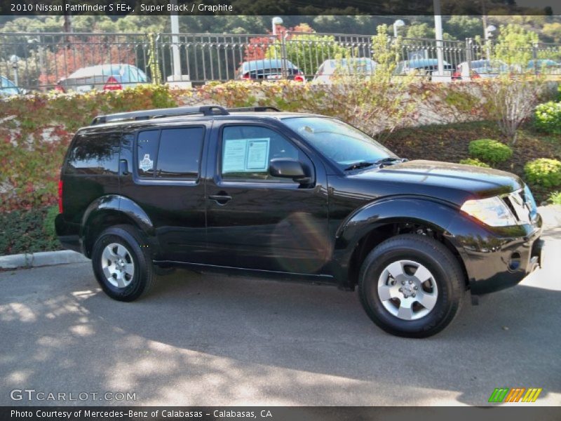 Super Black / Graphite 2010 Nissan Pathfinder S FE+